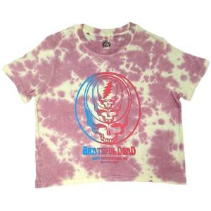 The Grateful Dead Concentric Skulls (Wash Collection) Pink M Дамски Риза (GRATECT30LDD02)