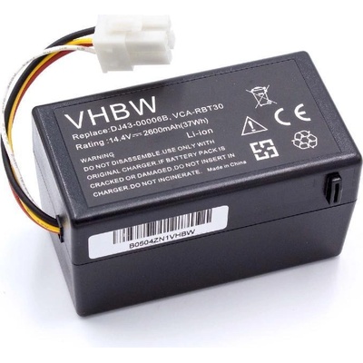 Extensilo Батерия за Samsung Navibot SR8940 / SR8950 / SR8980, 3400 mAh (888400097)