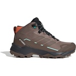adidas Terrex Дамски туристически обувки adidas Terrex Women's Terrex Skychaser AX5 Mid GORE-TEX Walking boots - Trace Brown / Earth Strata / Semi Impact Orange - размер 39 1/3 (EU) (119-1046-0316)
