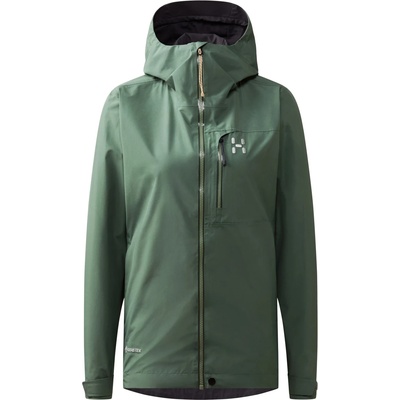 Haglöfs Дамско водоустойчиво яке Haglöfs Women's Alert GTX Jacket Waterproof jacket - Chlorophyll Green (102-5068-0112)
