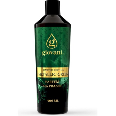 Giovani koncentrovaný parfum na pranie METALLIC GREEN 500 ml