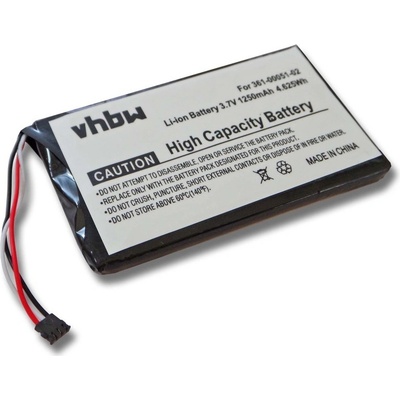 VHBW Batéria pre Garmin Dezl 560, 1250 mAh - neoriginálne