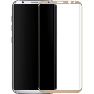  Стъклен протектор за цял екран, No brand, For Samsung Galaxy S8, 0.3mm, Gold - 52290 (DE-52290)