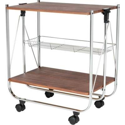 Wenko Servírovací vozík Dinett Deluxe Walnut