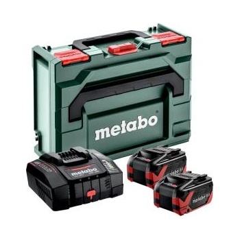 Metabo Базов комплект 2x LiHDX 8.0 Ah ASC 290 + metaBOX 145 685305000 (685305000)
