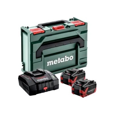 Metabo Базов комплект 2x LiHDX 8.0 Ah ASC 290 + metaBOX 145 685305000 (685305000)