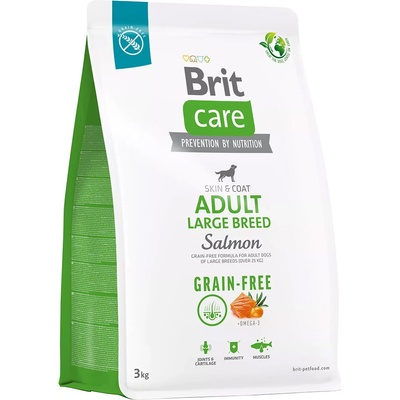 Brit Care Grain-free Adult Large Breed Salmon 2 x 3 kg