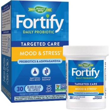 Image 1 of Nature's Way Fortify Daily Probiotic Mood and Stress [30 капсули]