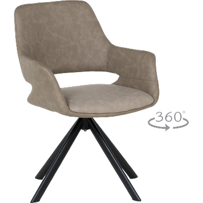 Carmen Трапезен стол devon - светлобежов sf 2