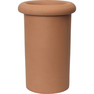 ferm LIVING Саксия с подложка Rollo 46 см теракота (1104270651)