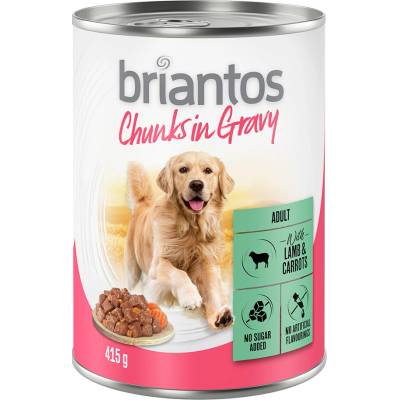 Briantos Chunks in Gravy hovädzie s mrkvou 6 x 415 g
