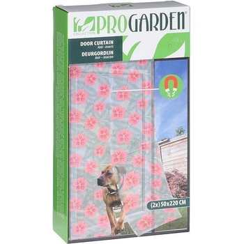 Progarden KO-529001750kvet síť do dveří proti hmyzu magnetická 220 x 100 cm květy