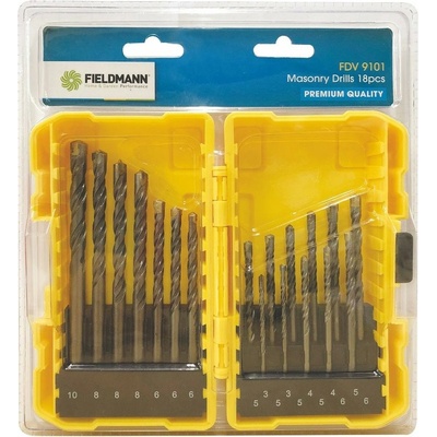 Fieldmann FDV 9101 sada vrtákov a bitov, 18 ks