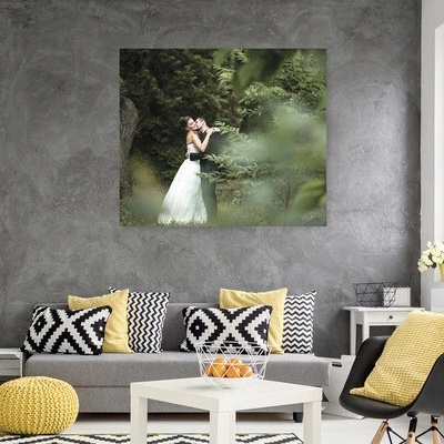 Fotoobraz na plátno z vlastnej fotografie 120 x 140 cm