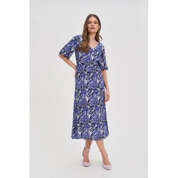Moodo Дамски рокли Moodo - сини Moodo | Sin | ЖЕНИ | XS