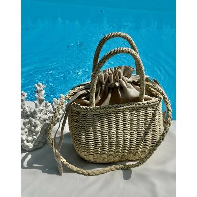 Pinky Club Letná slamená kabelka SALMA