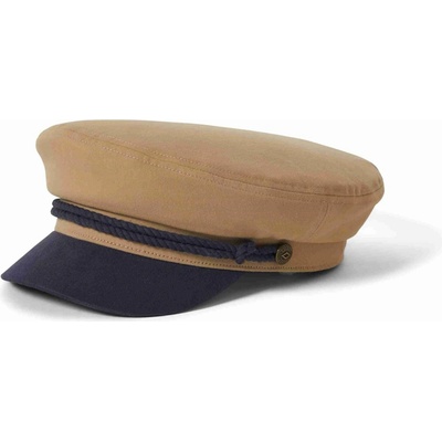 Brixton Fiddler Cap Sand/Washed Navy SNDWN