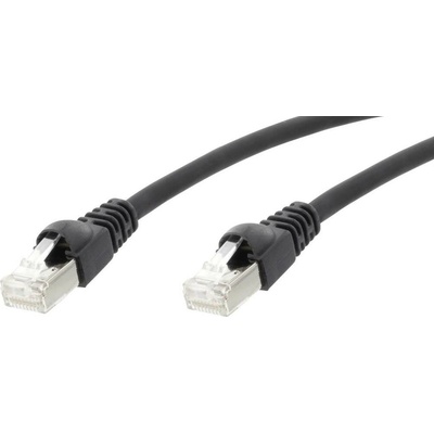 Telegärtner 100008267 RJ45 CAT 6A S/FTP 2m černý