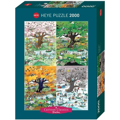 Heye - Puzzle Blachon 4 Seasons - 2 000 piese