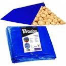 Bradas plachta zakrývacia 8x6m, 50g, modrý STANDARD BR-PLL6/8