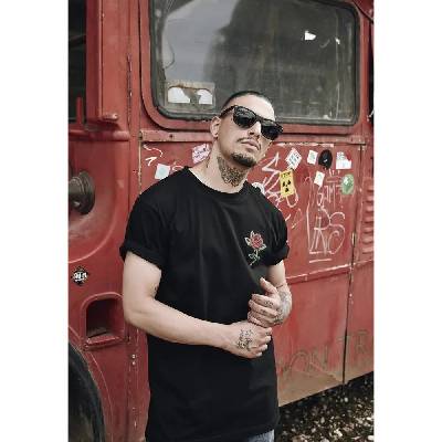 Тениска Mister tee Rose Gt short sleeve T-shirt - Black (Black)
