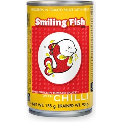 Smiling Fish Smažené makrely v rajčatové omáčce s chilli 155 g