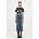 Fiorucci Памучна дънкова пола Fiorucci Denim Midi (W01FPDSK176DN01DN02)