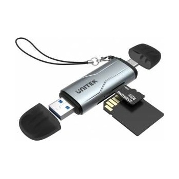 Unitek SD Card Reader/MicroSD USB-A 5GBPS/USB-C