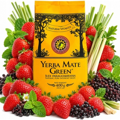 Yerba Mate Green FRESA FRUTILLA 400 g