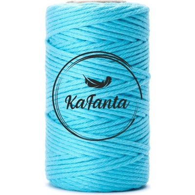 Macrame priadza KaFanta PREMIUM 3mm/100m - aqua