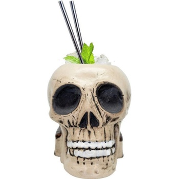 Vin Bouquet 750 мл порцеланова чаша за коктейли с форма на череп Vin Bouquet