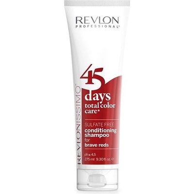 Revlon Revlonissimo 45 Days Total Care Brave Reds šampón a kondicionér 2v1 275 ml