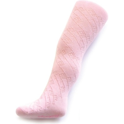 New Baby Žakarové punčocháče fialové