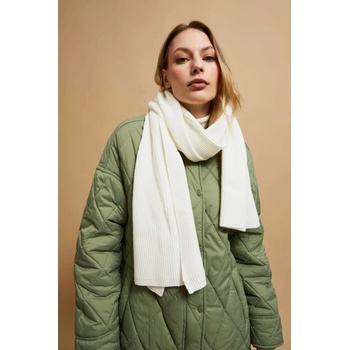 Moodo Гладък перлен шал Moodo Moodo | Byal | ЖЕНИ | ЕДИН РАЗМЕР