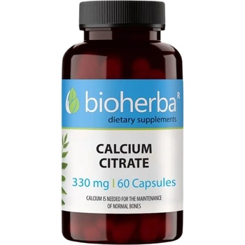 Image 1 of Bioherba Calcium Citrate 200 mg [100 капсули]
