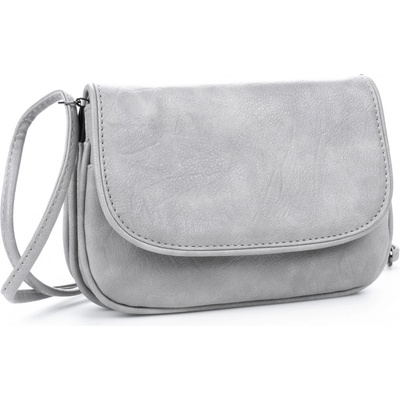 Bag Street Mini kabelka přes rameno světle 835-2 šedá