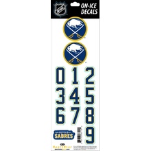 Sportstape ALL IN ONE HELMET DECALS - BUFFALO SABRES