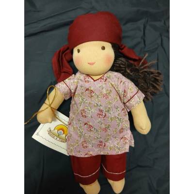 Dolls4Tibet Tibetská hadrová panenka přátelství Samira