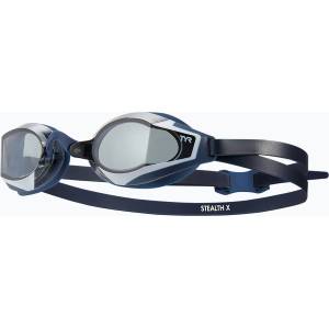TYR Очила за плуване TYR Stealth-X Race smoke/navy/navy