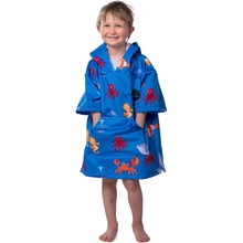 Towee Detské surf pončo Fishee blue, 50 x 60 cm