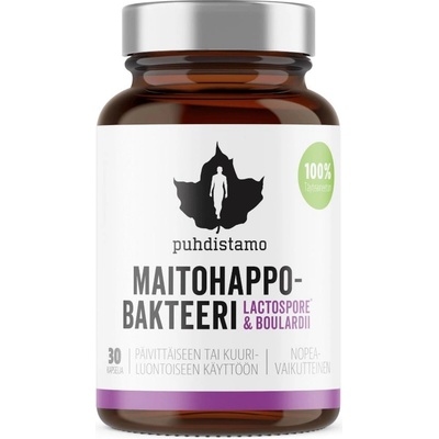 Puhdistamo Lactic Acid Bacteria Boulardii 30 kapsúl