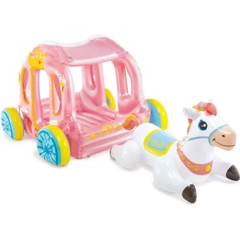 INTEX Надуваема карета с конче Princess Carriage Intex 56514NP (INTEX 56514NP)