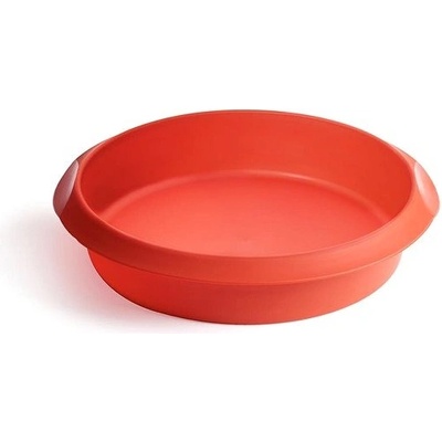 Lékué Klasická forma na tortu Round Cake 20 Cm červená