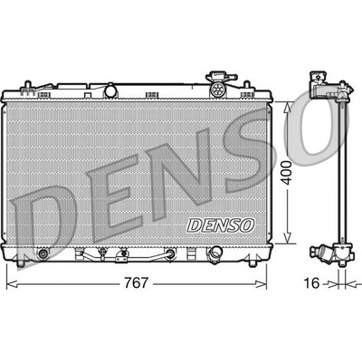 Chladič motora DENSO DRM50030