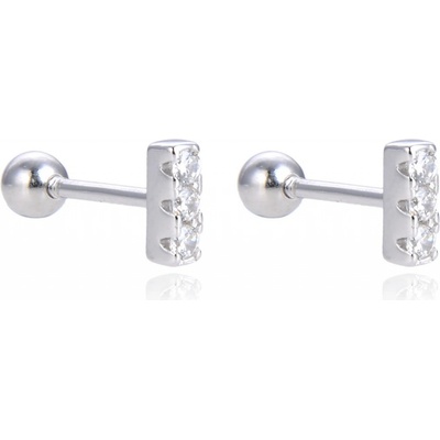 Jan Kos jewellery stříbrné náušnice MHT-3491/SW00