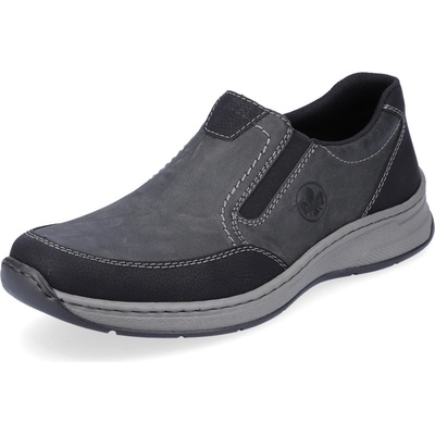 Rieker 14362-00 šedá W2 14362-00 grey COMBINATION H/W2