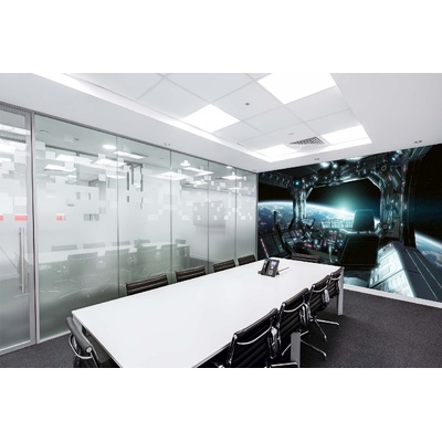 DIMEX ART Самозалепваща се флизелинова фототапета космически кораб 375 x 250 см