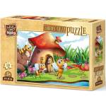 Art Puzzle Дървен пъзел Art Puzzle от 50 части - Пчелички в гората (5883) - ozone