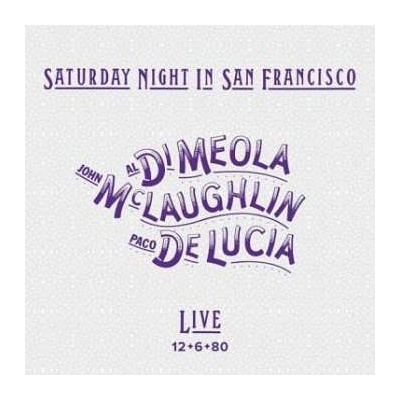 Di Meola/De Lucia/Mc Laughlin - Saturday Night In Color LP