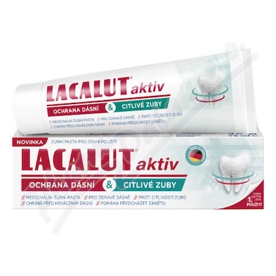 Lacalut Aktiv ochrana dásní&citlivé zuby 75ml